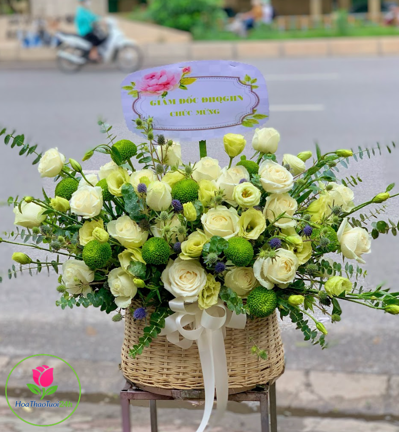 Lẵng hoa 3